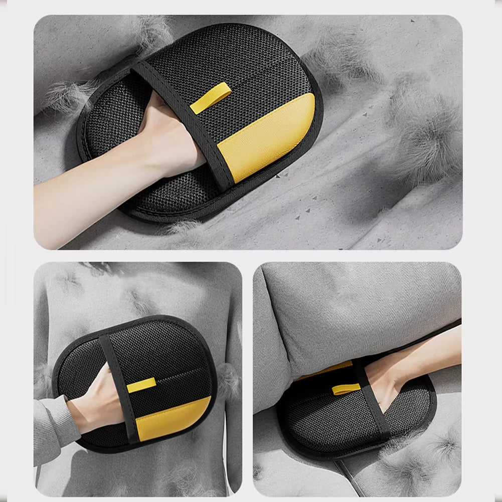 1-3PCS Pet Hair Remover Glove Double-Sided Fur Gloves Cat Dog Fur Magnet Gloves for Washing Deshedding Cleaning Carpets Sofas