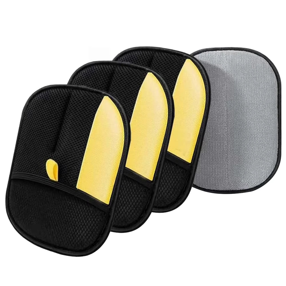 1-3PCS Pet Hair Remover Glove Double-Sided Fur Gloves Cat Dog Fur Magnet Gloves for Washing Deshedding Cleaning Carpets Sofas